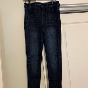 American Eagle dark wash jeggings